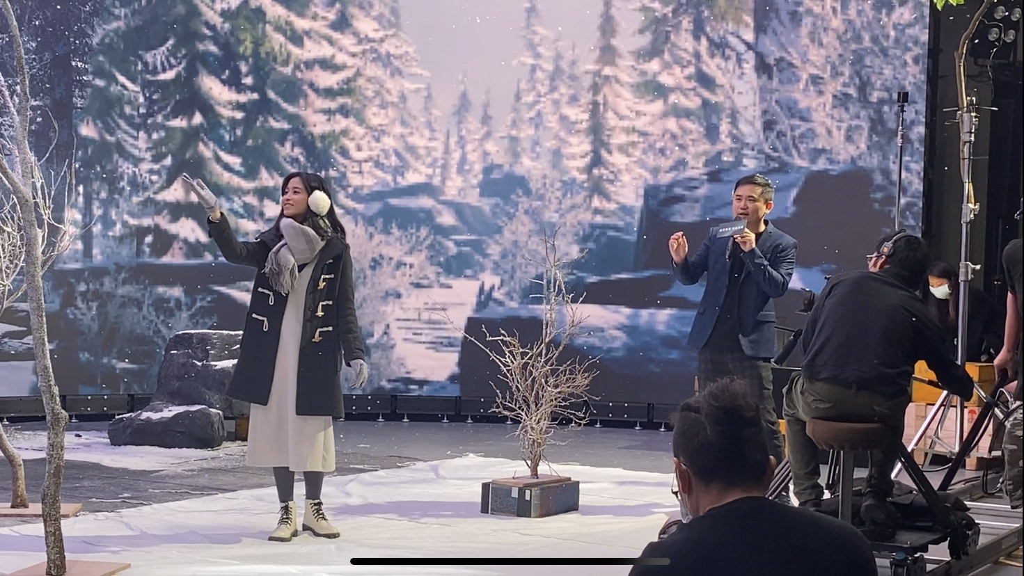 友達以ALED先進顯屏技術，與金馬獎視覺特效團隊「再現影像」攜手合作打造LED虛擬攝影棚，提供沉浸式表演體驗，並精簡拍攝成本與時間