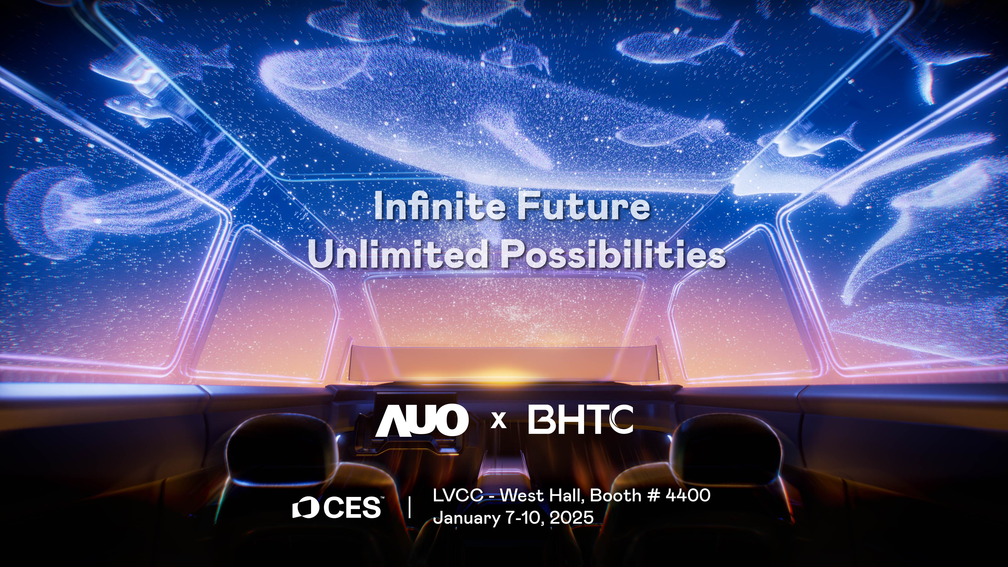 jinnian金年会以Infinite Future, Unlimited Possibilies为主题，联合BHTC于CES 2025扩大规模展出