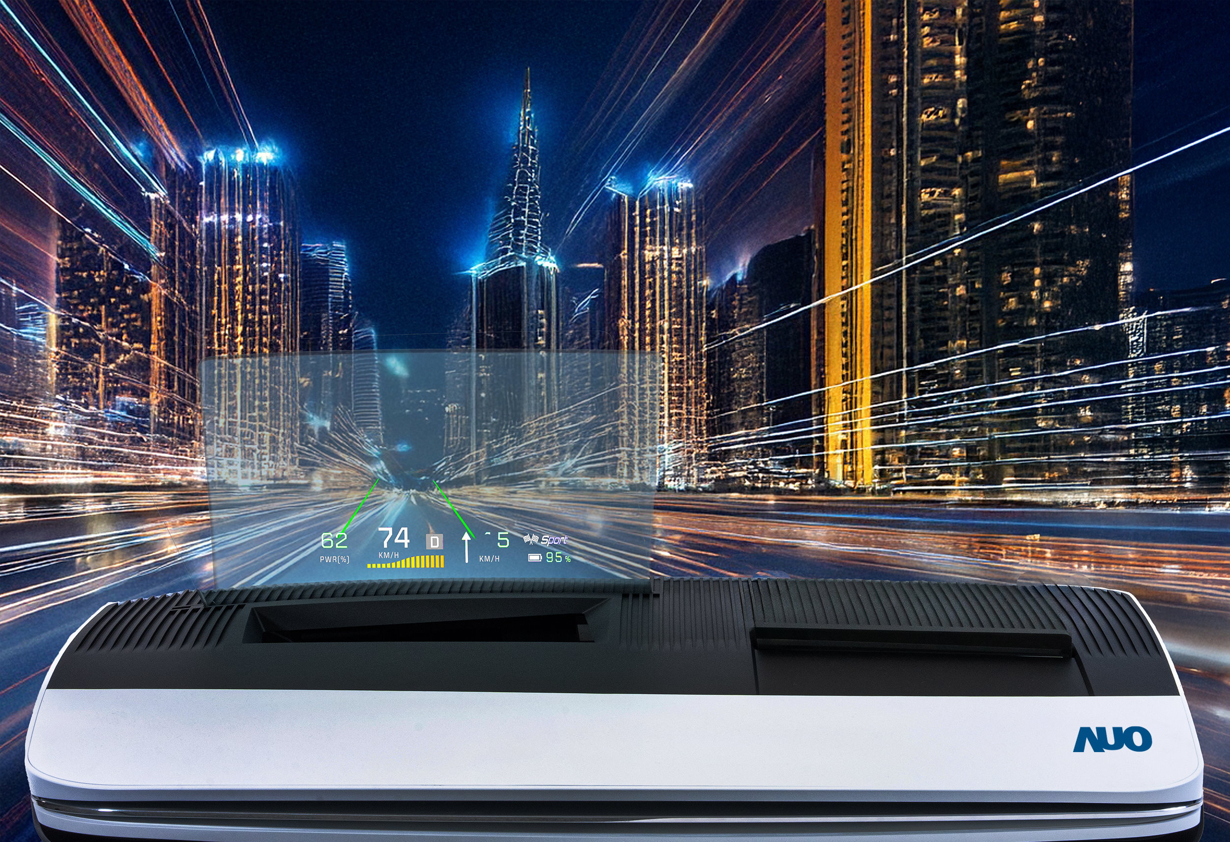 友達推出13吋Micro LED抬頭顯示器，提供高入眼亮度、高色彩飽和度的顯示品質，在陽光下或黑暗中都清晰可見，並利用Micro LED模組體積小的優勢，解決車用空間有限的痛點