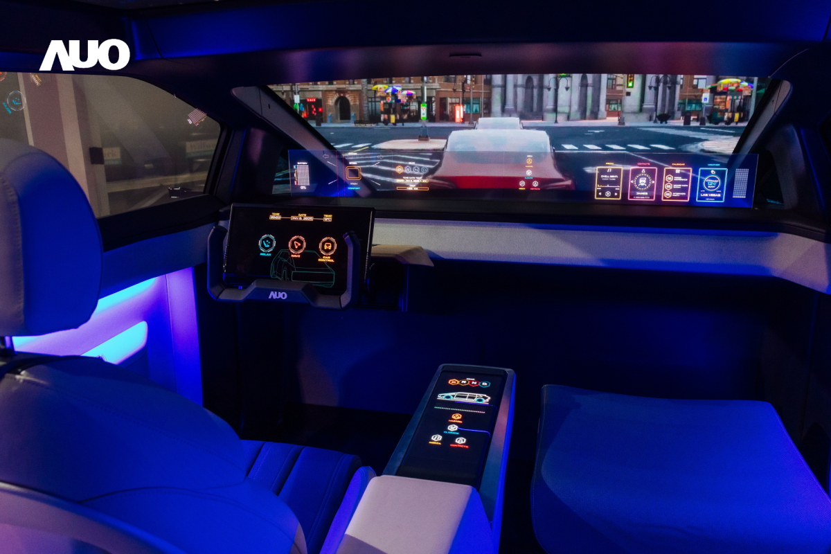 「友達智慧座艙2025」以使用者體驗為核心，運用Micro LED顯示科技為基礎搭配AI創新應用，打造沉浸、互動的座艙體驗，獲得台灣精品銀質獎